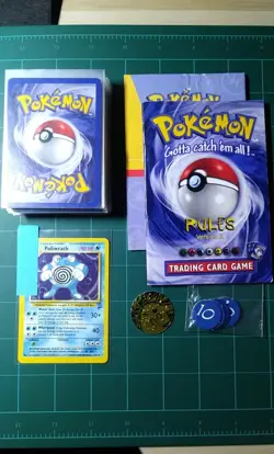 Vintage Pokemon Cards Base Set 2 Theme Deck Hot Water 2000 Wizards Of The Coast - Image 1