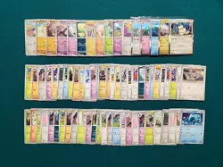 Pokemon Bulk Lot (Journey Together) - 71 Cards (55 C/UC, 11 Reverse & 5 Holo) NM - Image 1
