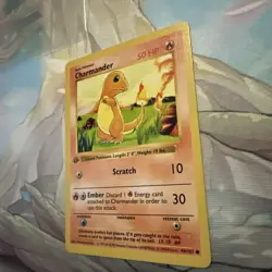 Pokemon TCG Charmander 1st Edition Base Set Shadowless Card 046/102 - Image 3