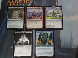 Legendary Enchantment Shrine EDH Lot. 5 different Hondens and Sanctums - Image 2