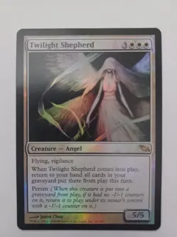 Magic The Gathering Shadowmoor #25 Twilight Shepard Rare Foil MTG TCG CCG - Image 1