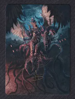 Gold Stamp Angelic Aberration MTG Modern Horizons 3 Art Series 28/54 NM - Image 1