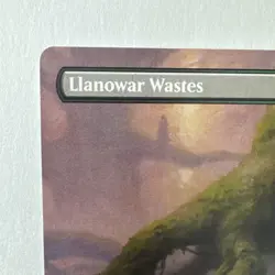 Llanowar Wastes (Borderless) The Brothers' War Regular - Image 2