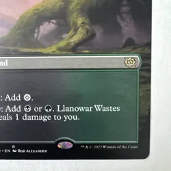 Llanowar Wastes (Borderless) The Brothers' War Regular - Image 4