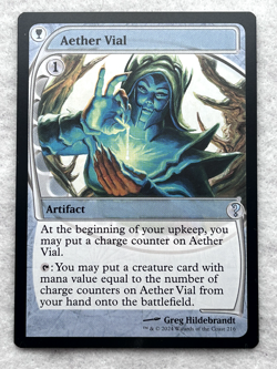 Aether Vial - Mystery Booster 2 - MB2 NM NP MTG Future Sight - Image 1