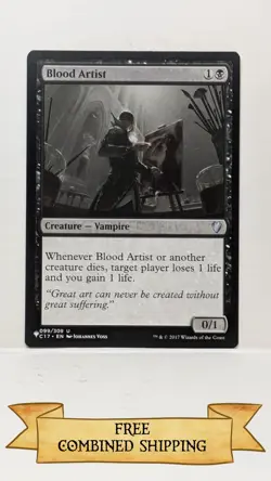 Blood Artist The List Reprints Regular - Image 1