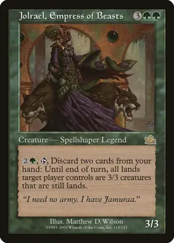 Jolrael, Empress of Beasts 1x MtG Prophecy PCY SP/NM - Image 1