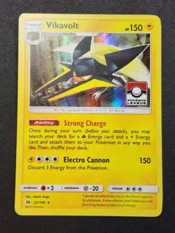 Pokemon TCG Vikavolt Pokemon Promos 52/149 Holo Rare Near Mint - Image 1