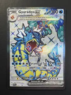 Pokemon: Gyarados EX Ultra Rare Full Art Holo 225/198 Scarlet & Violet Base Set - Image 1