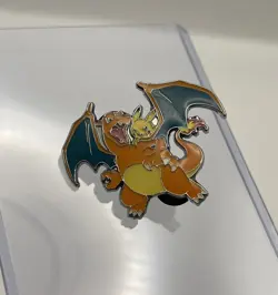 Pokemon Celebrations Enamel Pin 25th Anniversary Charizard Pikachu UPC - Image 1