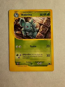 Pokemon 2003 Nidorina Skyridge deutsch 83/144 Wizards of the Coast NM-MT vintage - Image 1
