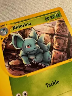 Pokemon 2003 Nidorina Skyridge deutsch 83/144 Wizards of the Coast NM-MT vintage - Image 2