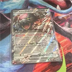 Pokemon Bloodmoon Ursaluna ex 141/167 Sv06: Twilight Masquerade Holo EX - Image 1