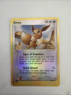 Eevee Reverse HOLO EX Sandstorm 63/100 Pokemon TCG LP Raw Ungraded - Image 1