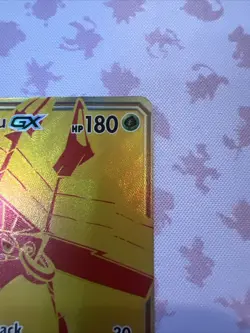 Pokemon TCG Hidden Fates Tapu Bulu GX SV91/SV94 Gold Shiny Vault NM - Image 5