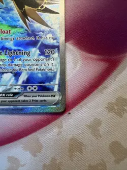 Zapdos ex 202/165 Pokemon SV Scarlet & Violet 151 Special Illustration Rare NM - Image 2
