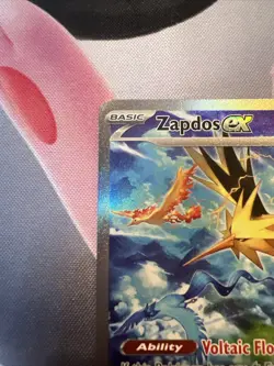 Zapdos ex 202/165 Pokemon SV Scarlet & Violet 151 Special Illustration Rare NM - Image 4