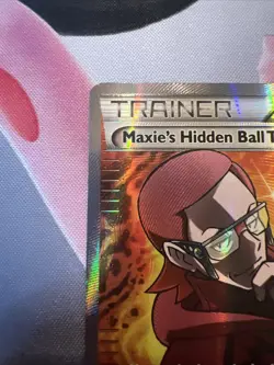 Maxie’s Hidden Ball Trick - Pokemon XY Ultra Rare Holo 158/160 LP - Image 4