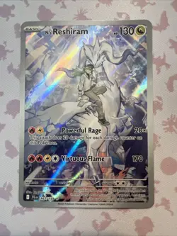 N's Reshiram - 167/159 Illustration Rare Holo NM Pokemon SV09: Journey Together - Image 1