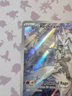 N's Reshiram - 167/159 Illustration Rare Holo NM Pokemon SV09: Journey Together - Image 3