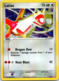 Latias #4/10 Holo Rare EX Trainer Kit 1: Latias & Latios Pokemon LP (A) - Image 1
