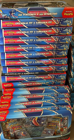 Pokemon TCG Greninja Kingdra ex Special Collection SEALED 8 Booster Packs NEW - Image 3