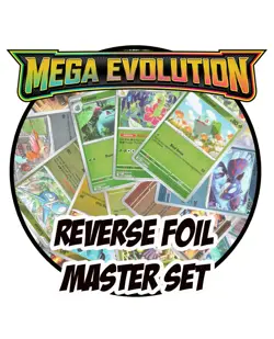 Pokemon - Mega Evolution Reverse Foil Master Set - ME1 Complete - Image 1