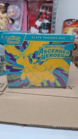 Pokemon Ascended Heroes Mega Evolution Etb In Hand Read Description - Image 1