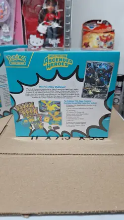Pokemon Ascended Heroes Mega Evolution Etb In Hand Read Description - Image 5