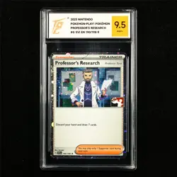 TQG 9.5 MINT+ 2023 Pokemon ENG Professor's Research 190/198 R - Image 1