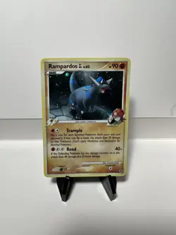 Pokemon - Rampardos - 11/111 - Holo Rare - Rising Rivals - LP - Image 1