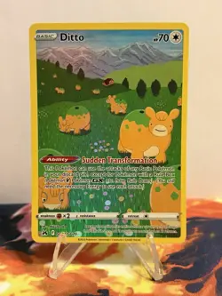 Pokemon Ditto GG22/GG70 Ultra Rare Holo Crown Zenith Galarian Gallery 2023 - Image 1