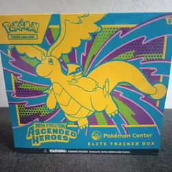 Pokemon Center Ascended Heros Elite Trainer Box ETB Factory Sealed New - Image 1