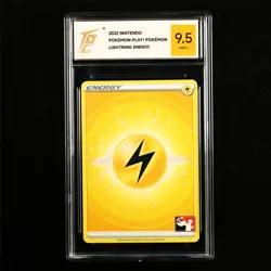 TQG 9.5 MINT+ 2022 Pokemon ENG Lightning Energy - Image 1