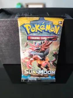 Pokemon Sun & Moon Booster Pack Sealed - Image 2