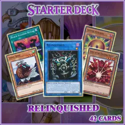 RELINQUISHED STARTER DECK 42 | Senju Sphere Pegasus Duelist Kingdom YuGiOh - Image 1