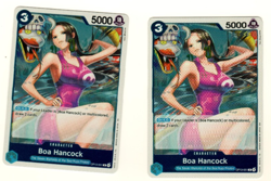 Set Of 2 Boa Hancock OP13-051 Foil Rare One Piece Trading Card - Image 3