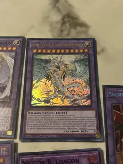 9 Yu-Gi-Oh TCG Card Lot Of 14 Purple Dragon Cards Some Duplicate All Holo - Image 5