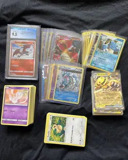 Pokemon Cards Mixed Mid Era/Modern Card Lot (Holo, Non Holo) - Image 1