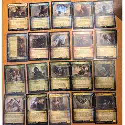MTG Lot of 20 LTR Lord of the Rings Showcase Scroll Cards Incl. Rares & Foils - Image 1