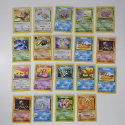 Vintage Italian Pokemon Card 1st Edition Lot 19 Cards - Image 1