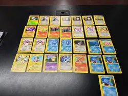 Lot Of 29 Aquapolis E Reader Pokemon Cards - Image 1