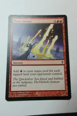 MTG Mana Geyser x1- -Conspiracy-Lightly Played - Image 1