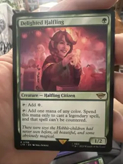 Delighted Halfling : the Lord of the Rings: Tales of Middle-Earth Regular - Image 1