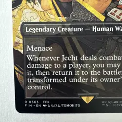 Jecht, Reluctant Guardian 0363 (Borderless) Final Fantasy Regular non foil MTG - Image 5