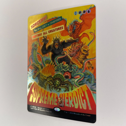 CRIMPED FOIL SUPREME VERDICT SECRET LAIR PRIZE NM MTG - Image 3