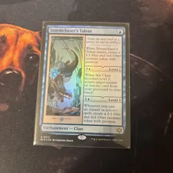 Mtg FOIL Stormchaser's Talent - Bloomburrow + Bonus Foils - Image 1