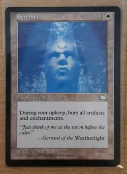 1997 MAGIC THE GATHERING WEATHERLIGHT SERENITY TD25 - Image 1