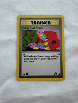 Pokemon 2000 Goop Gas Attack Team Rocket 1st Edition NM-MINT WOTC 78/82 retro - Image 1