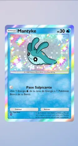MANTYKE / SHINY / POKEMON TCG POCKET - Image 1